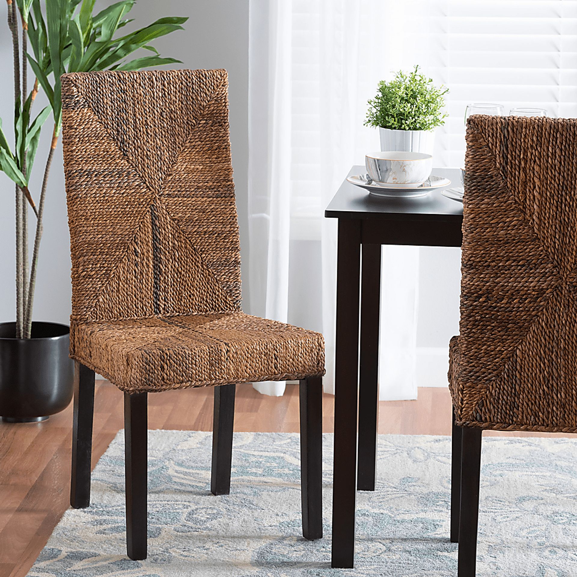 Erastus Brown Side Chair - Image 2
