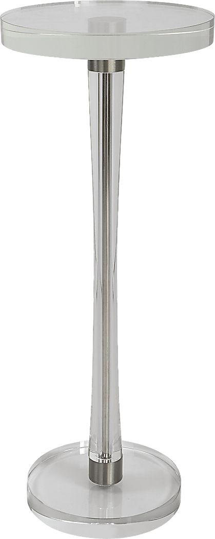 Erato Gray Accent Table