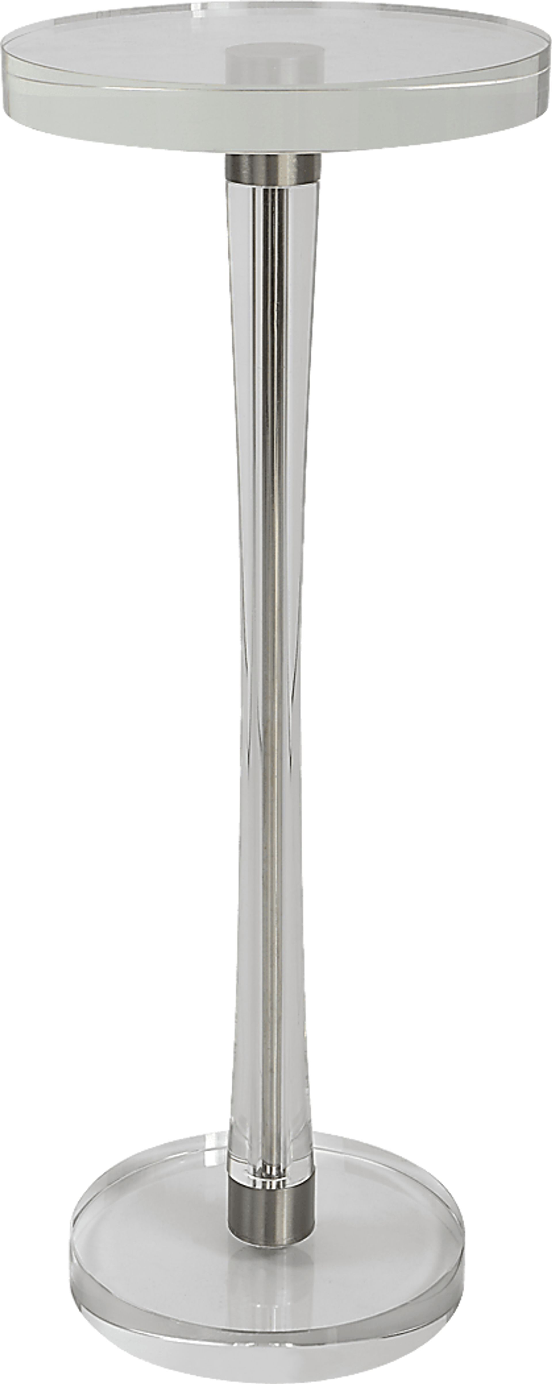 Erato Gray Accent Table - Image 1