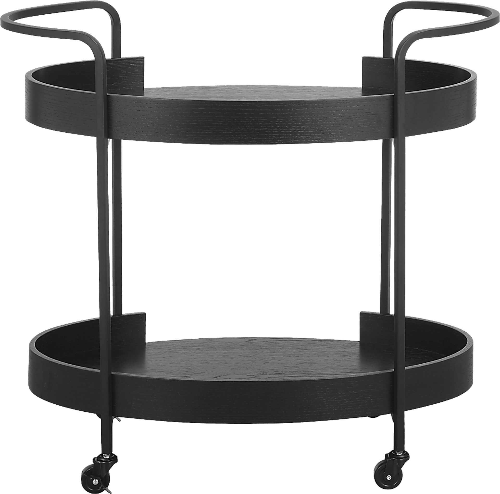 Erburu Black Bar Cart - Image 3