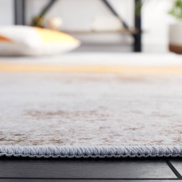 Ergien Gray/Rust 5' x 8' Rug - Thumbnail - Image 4