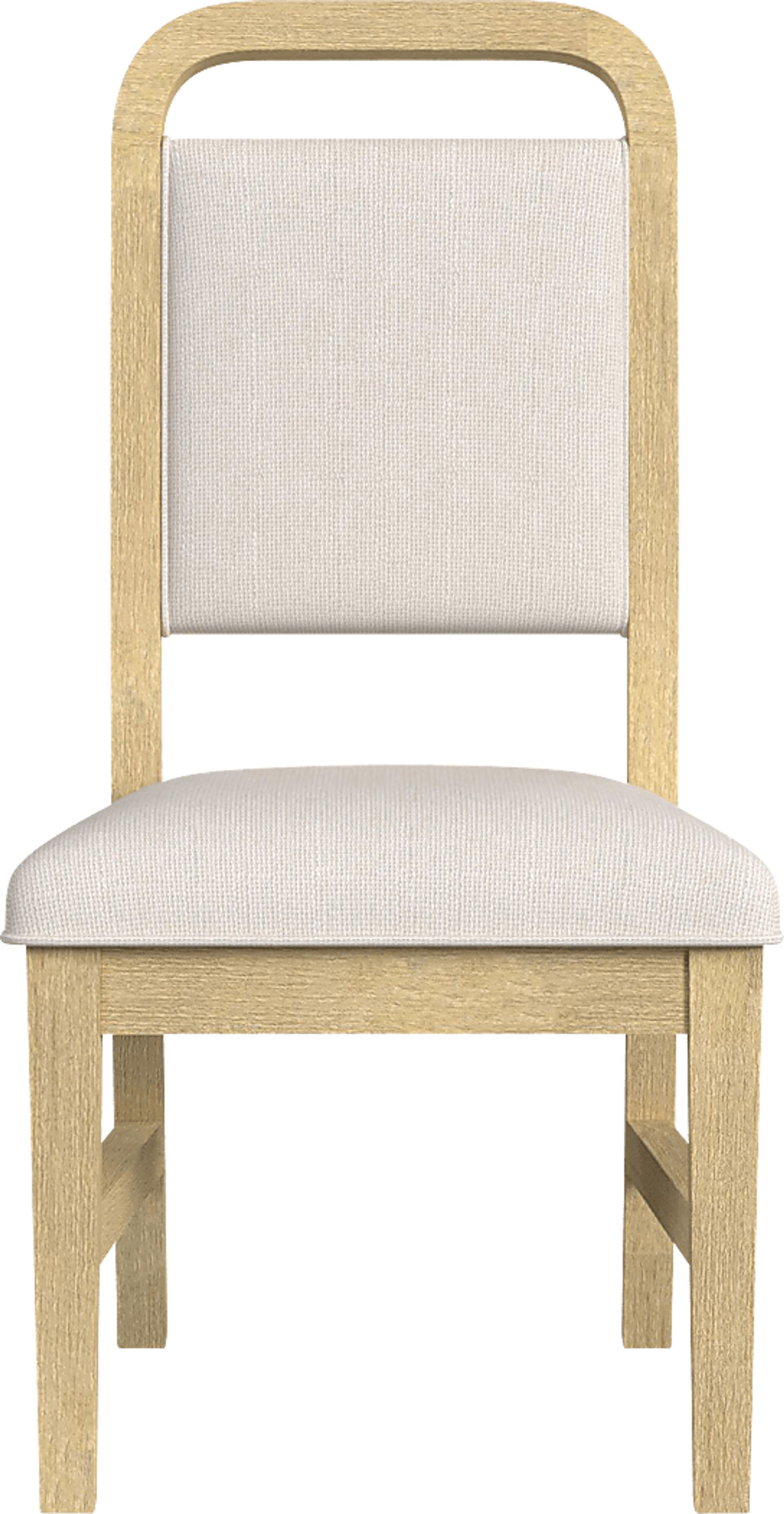 Eriba Beige Side Chair - Image 9