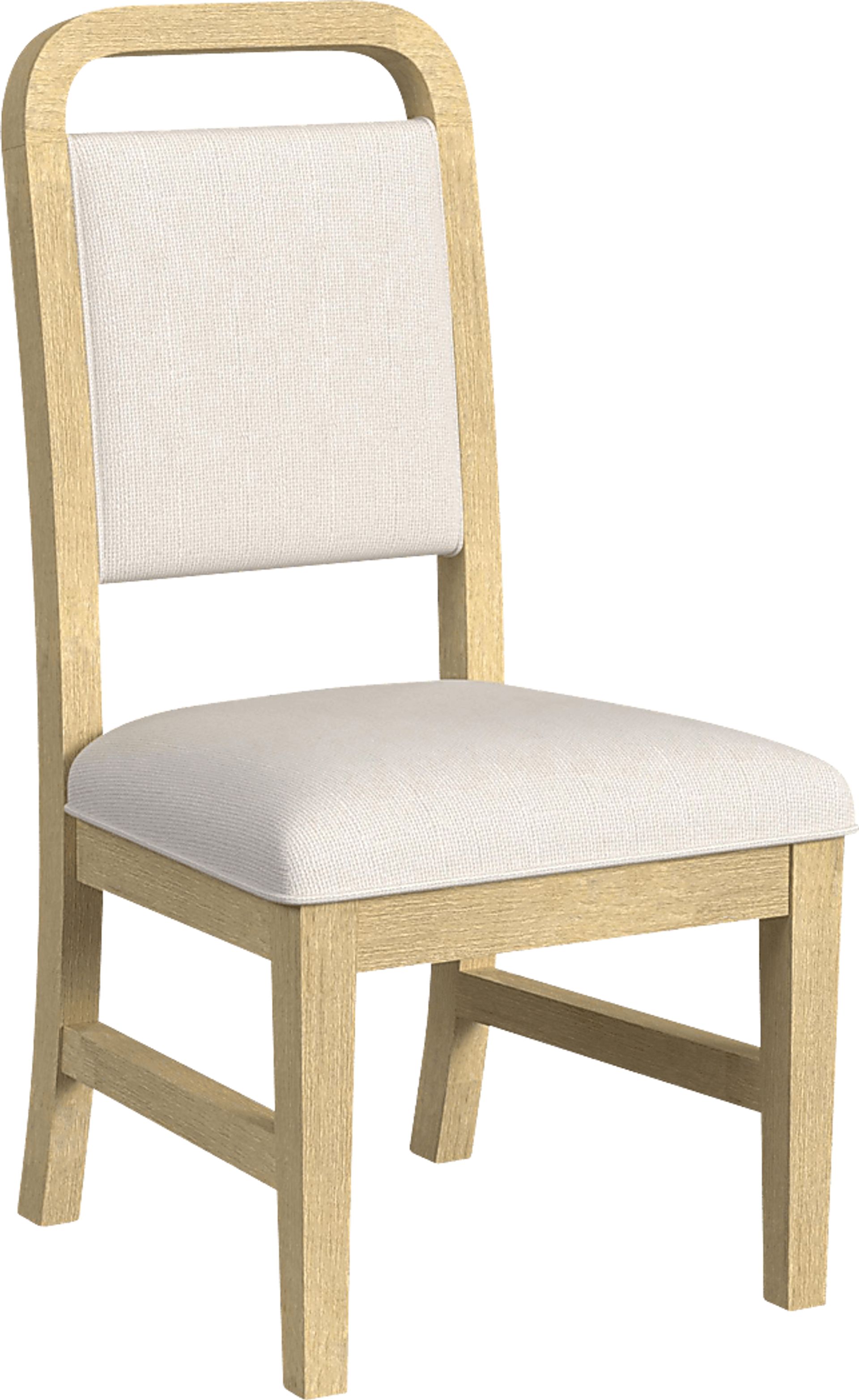Eriba Beige Side Chair - Image 1