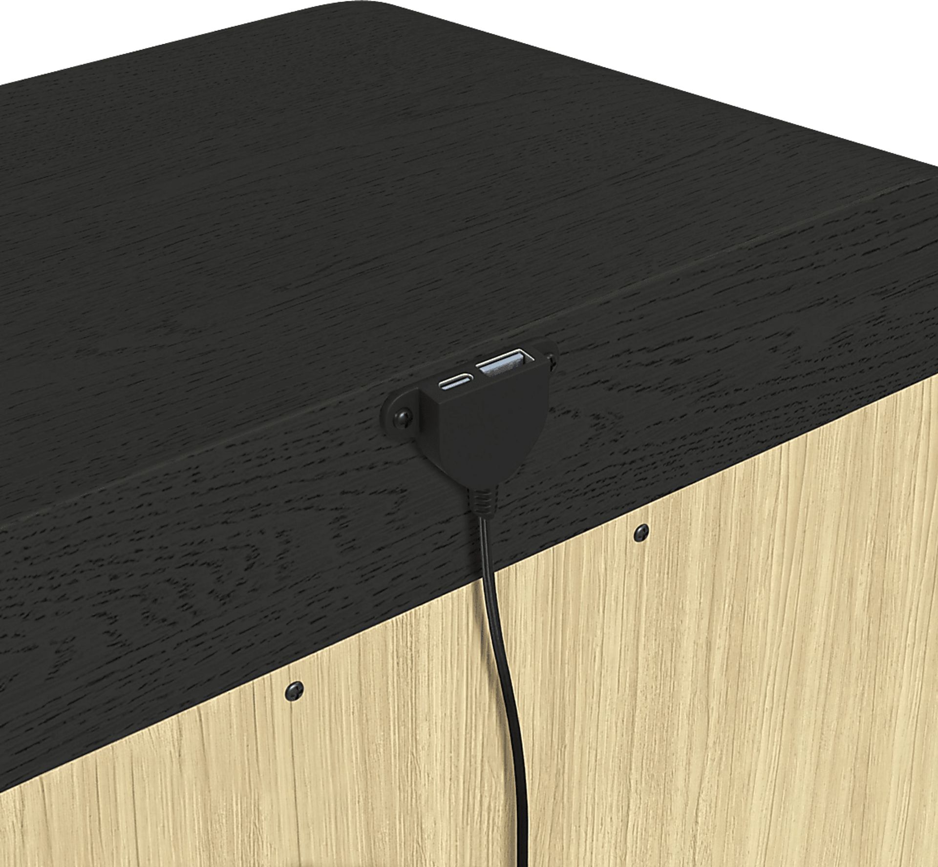 Eriba Black Nightstand - Image 8
