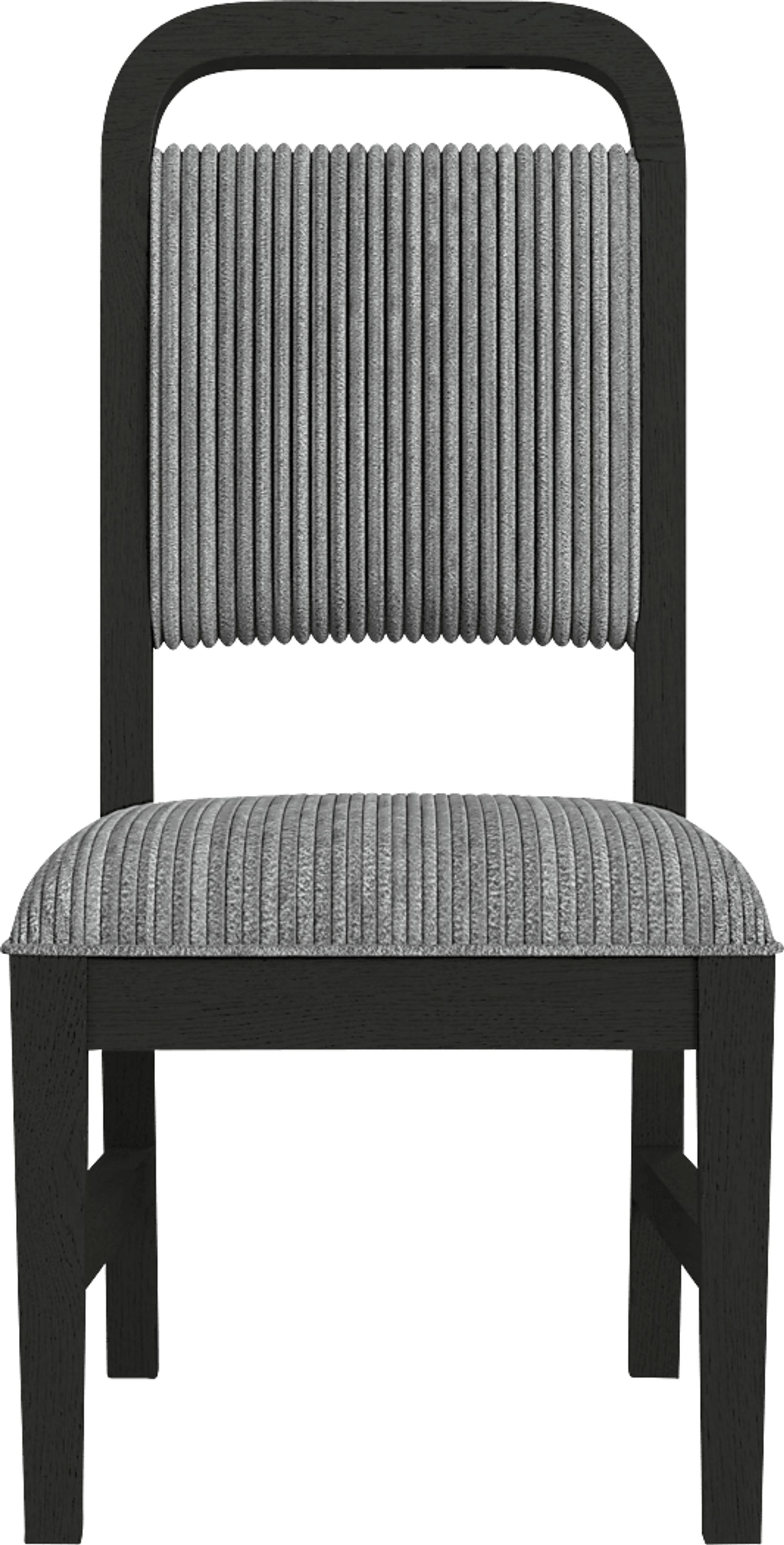 Eriba Gray Side Chair, Set of 2 - Image 6