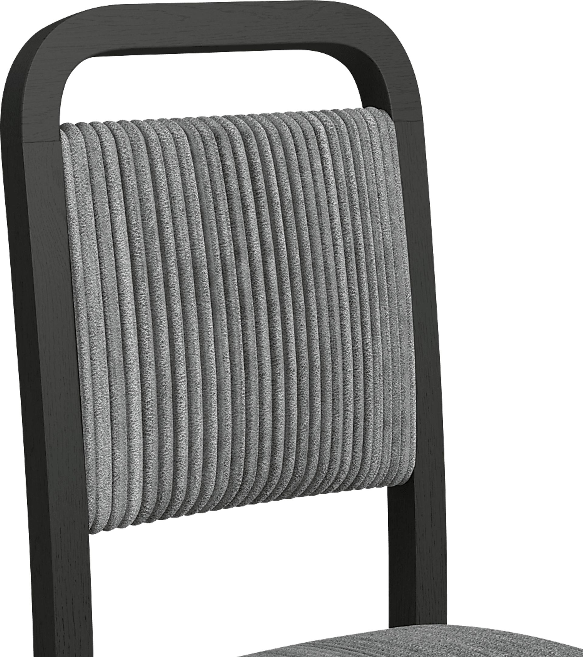 Eriba Gray Side Chair, Set of 2 - Image 8