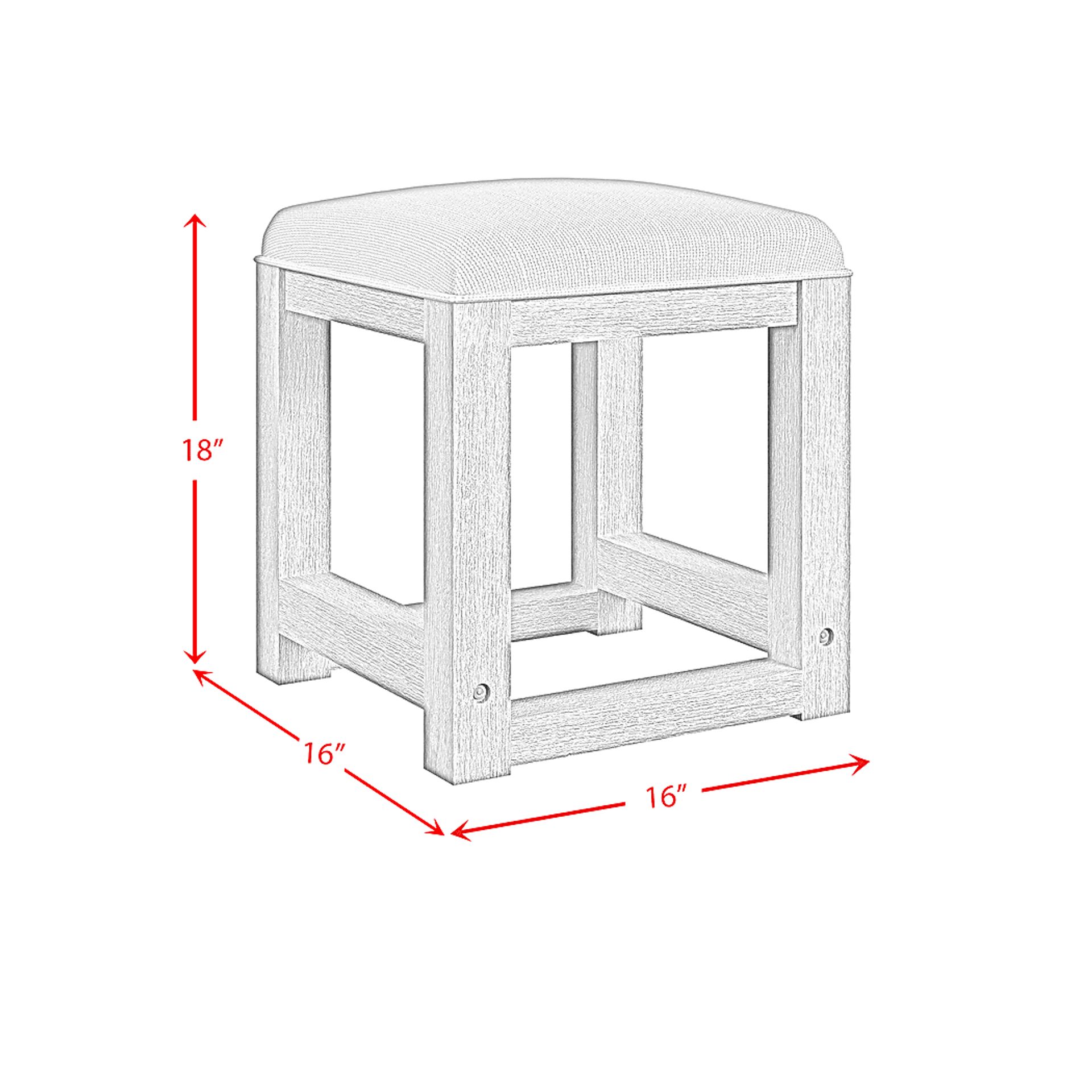 Eriba Natural Stool - Image 3