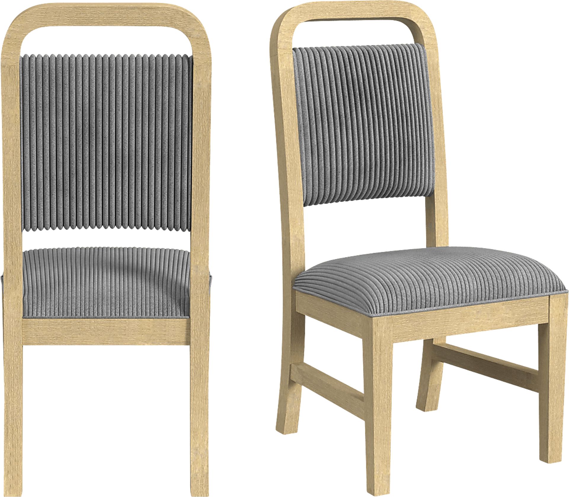 Eriba Naural Side Chair, Set of 2 - Image 4