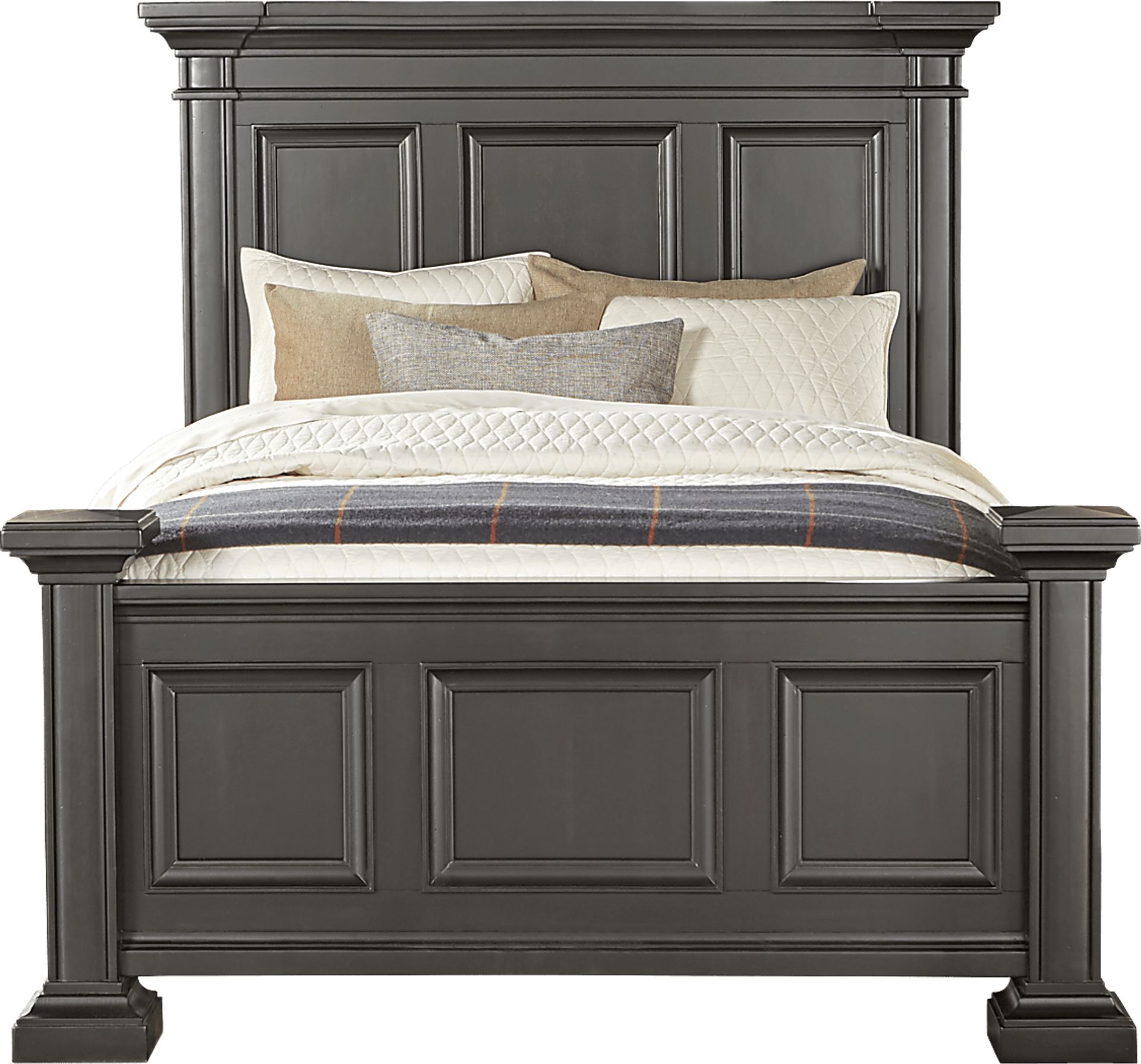 Eric Church Highway To Home Arrow Ridge Ebony 3 Pc King Bed - Image 1