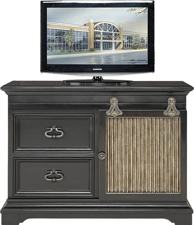 Eric Church Highway To Home Arrow Ridge Ebony Media Chest - Thumbnail - Image 1