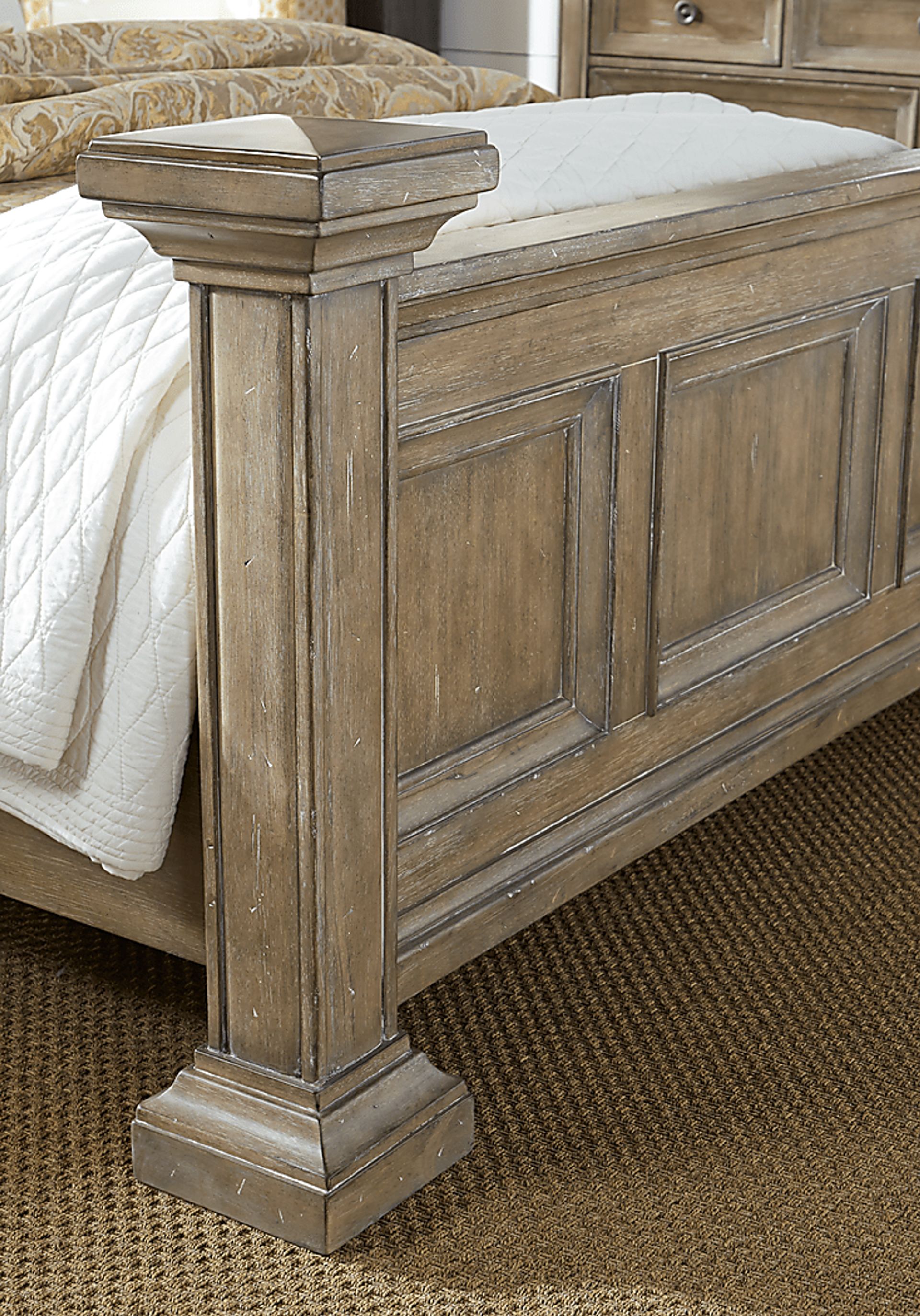 Eric Church Highway To Home Arrow Ridge Hickory 3 Pc King Bed - Image 3