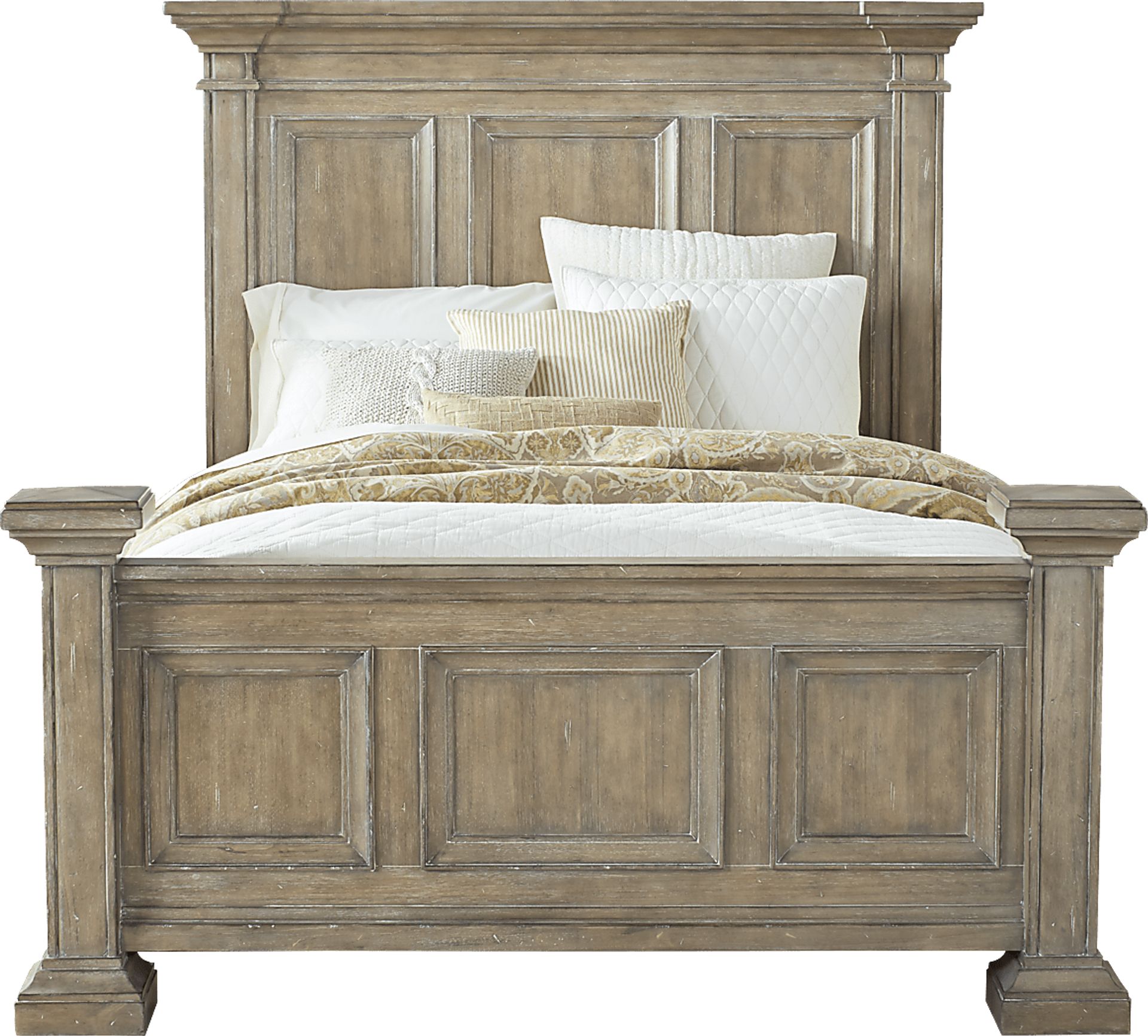 Eric Church Highway To Home Arrow Ridge Hickory 3 Pc King Bed - Image 1