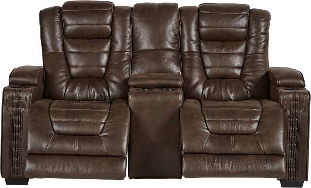 Eric Church Highway To Home Chief Brown 2 Pc Dual Power Reclining Living Room - Thumbnail - Image 6