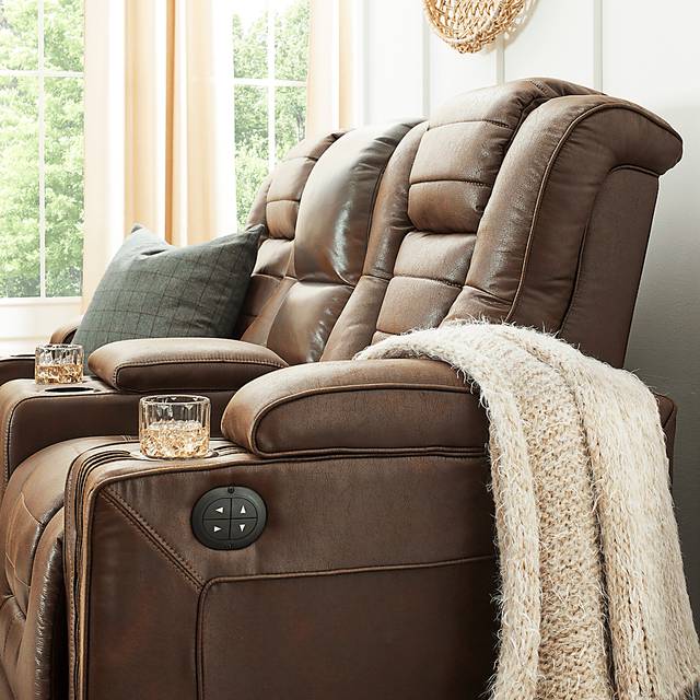 Eric Church Highway To Home Chief Brown 2 Pc Dual Power Reclining Living Room - Thumbnail - Image 8