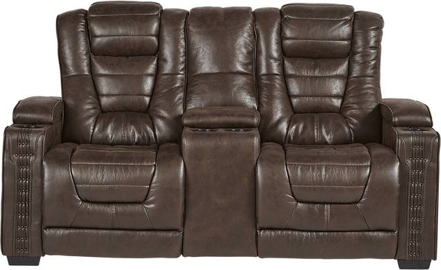 Eric Church Highway To Home Chief Brown 5 Pc Dual Power Reclining Living Room - Thumbnail - Image 8