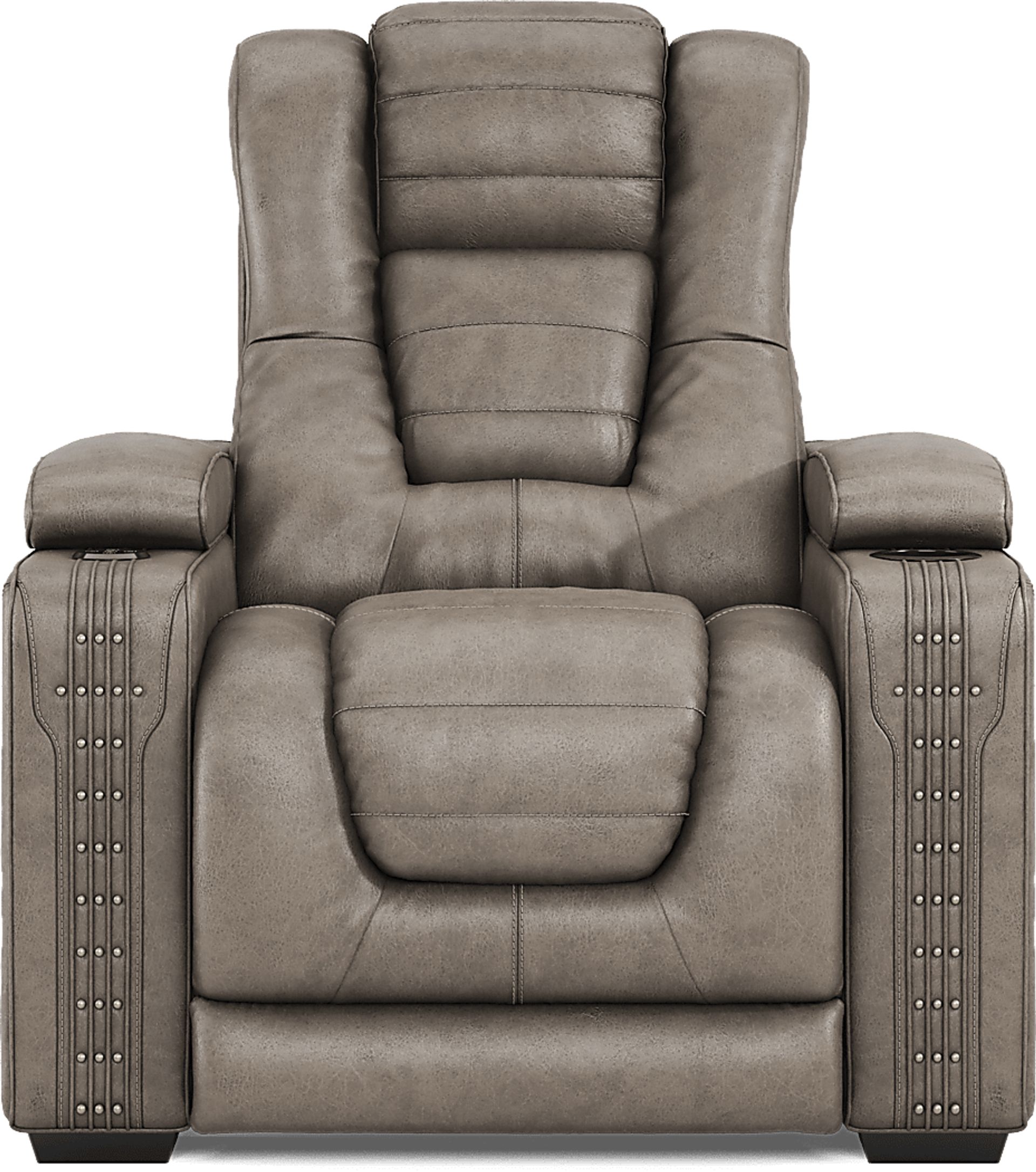 Eric Church Highway To Home Chief Taupe 8 Pc Dual Power Reclining Living Room - Image 27