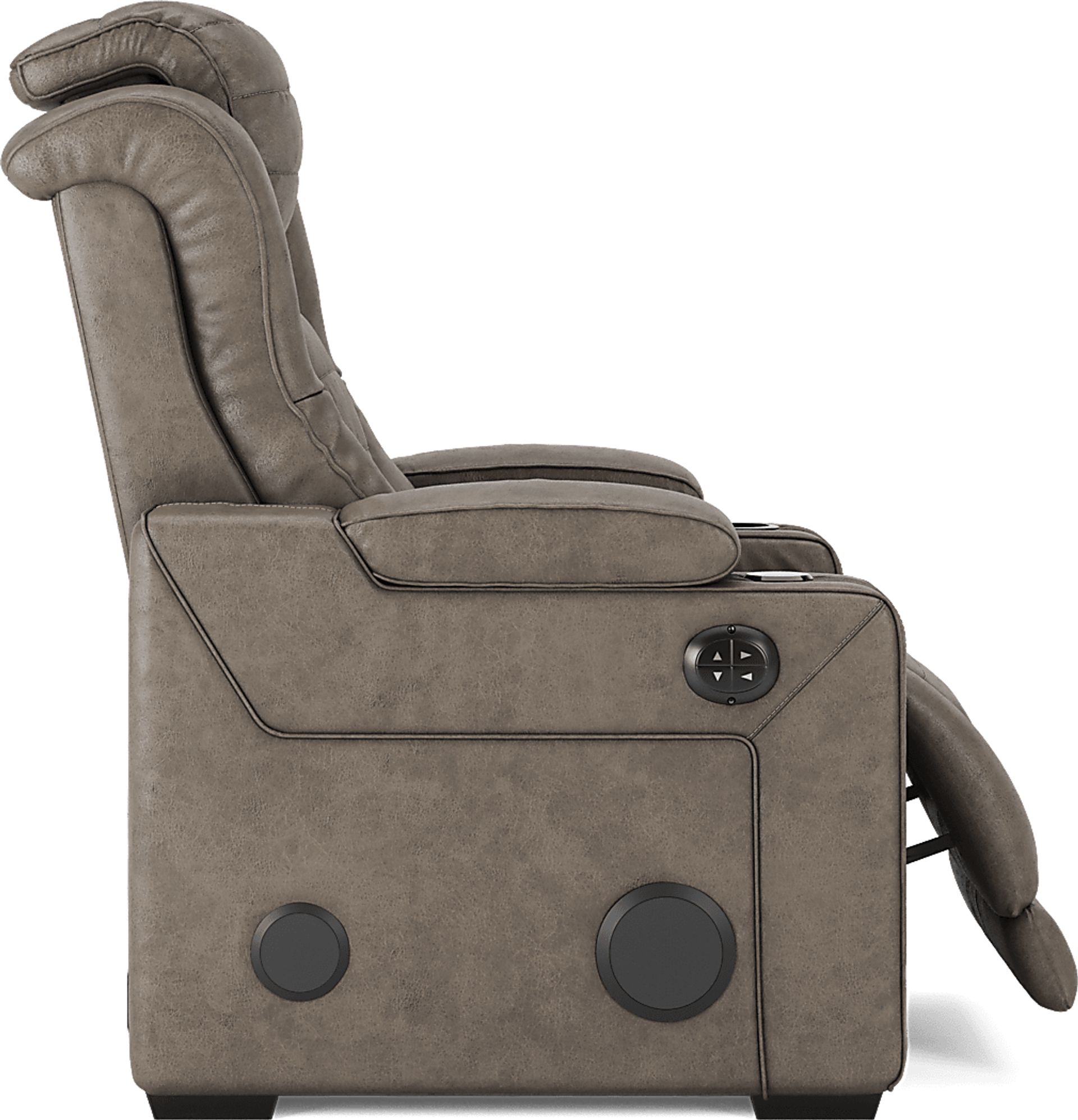 Eric Church Highway To Home Chief Taupe 8 Pc Dual Power Reclining Living Room - Image 31