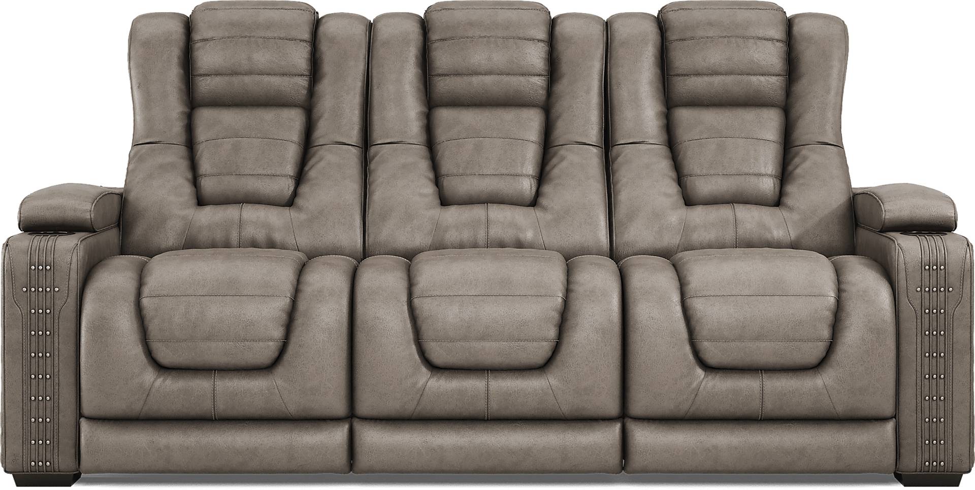 dual power reclining sofa