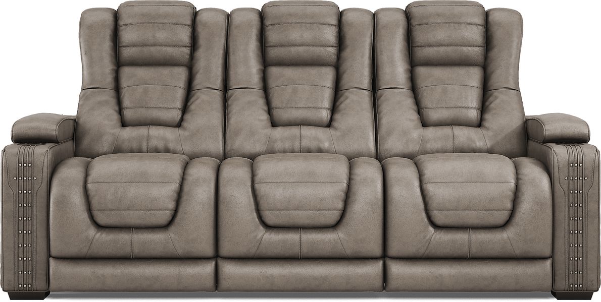 Eric Church Highway To Home Chief Taupe 8 Pc Dual Power Reclining