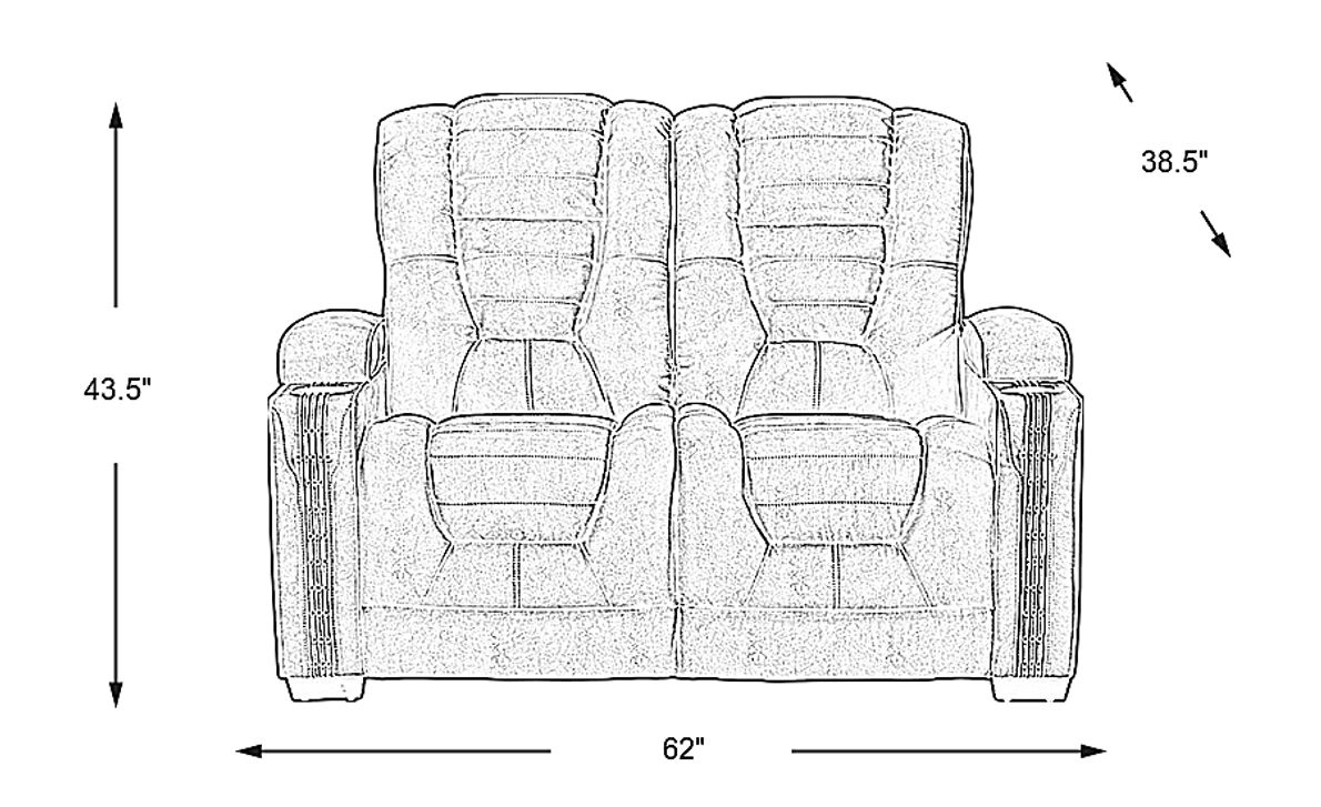Eric Church Highway To Home Chief Taupe Loveseat Rooms To Go