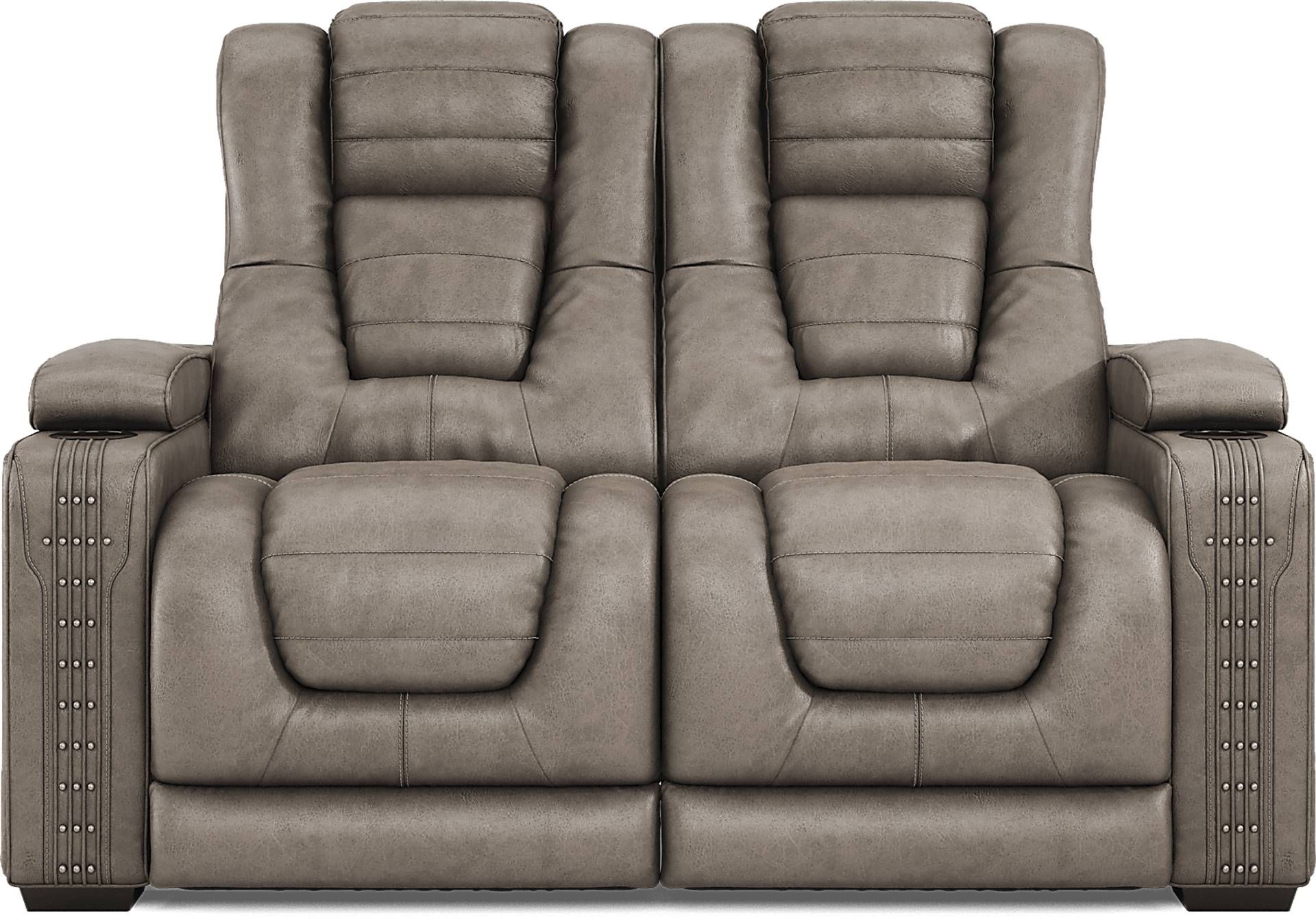 stationary loveseat