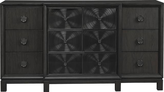 Eric Church Highway to Home Echo Harbor Ebony 8 Pc King Panel Bedroom - Thumbnail - Image 3