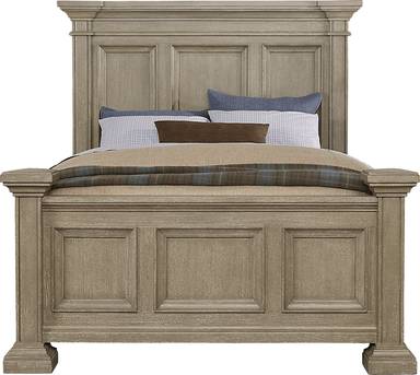 3 pc king panel bed