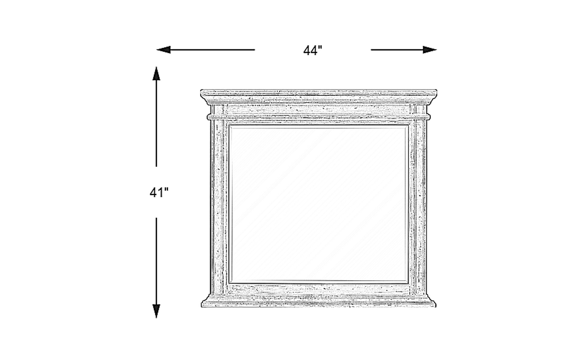 Dimension Image. Please refer to the Dimension Tab on this page for dimension details.