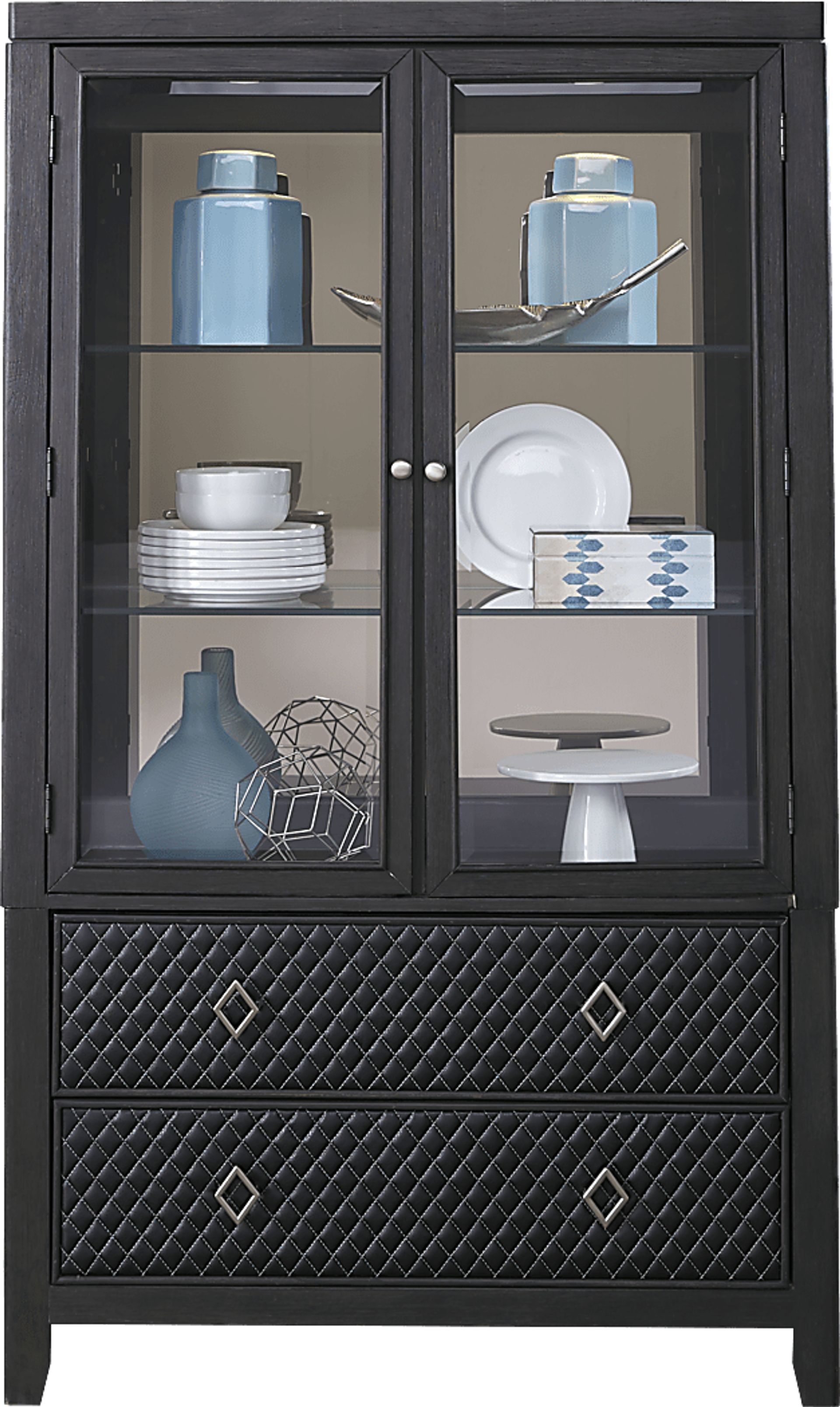 Eric Church Highway To Home Encore Dark Brown 2 Pc China - Image 1