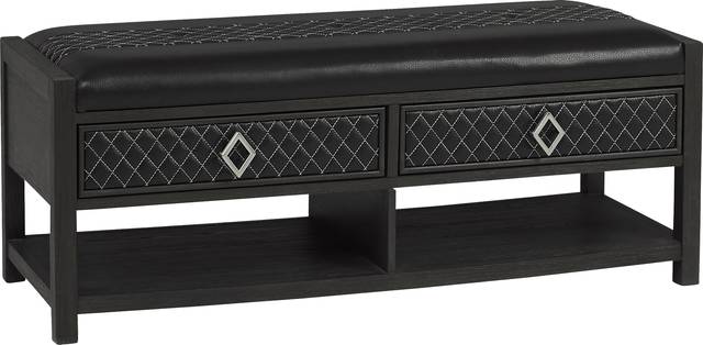 Eric Church Highway To Home Encore Dark Brown Bench - Thumbnail - Image 1