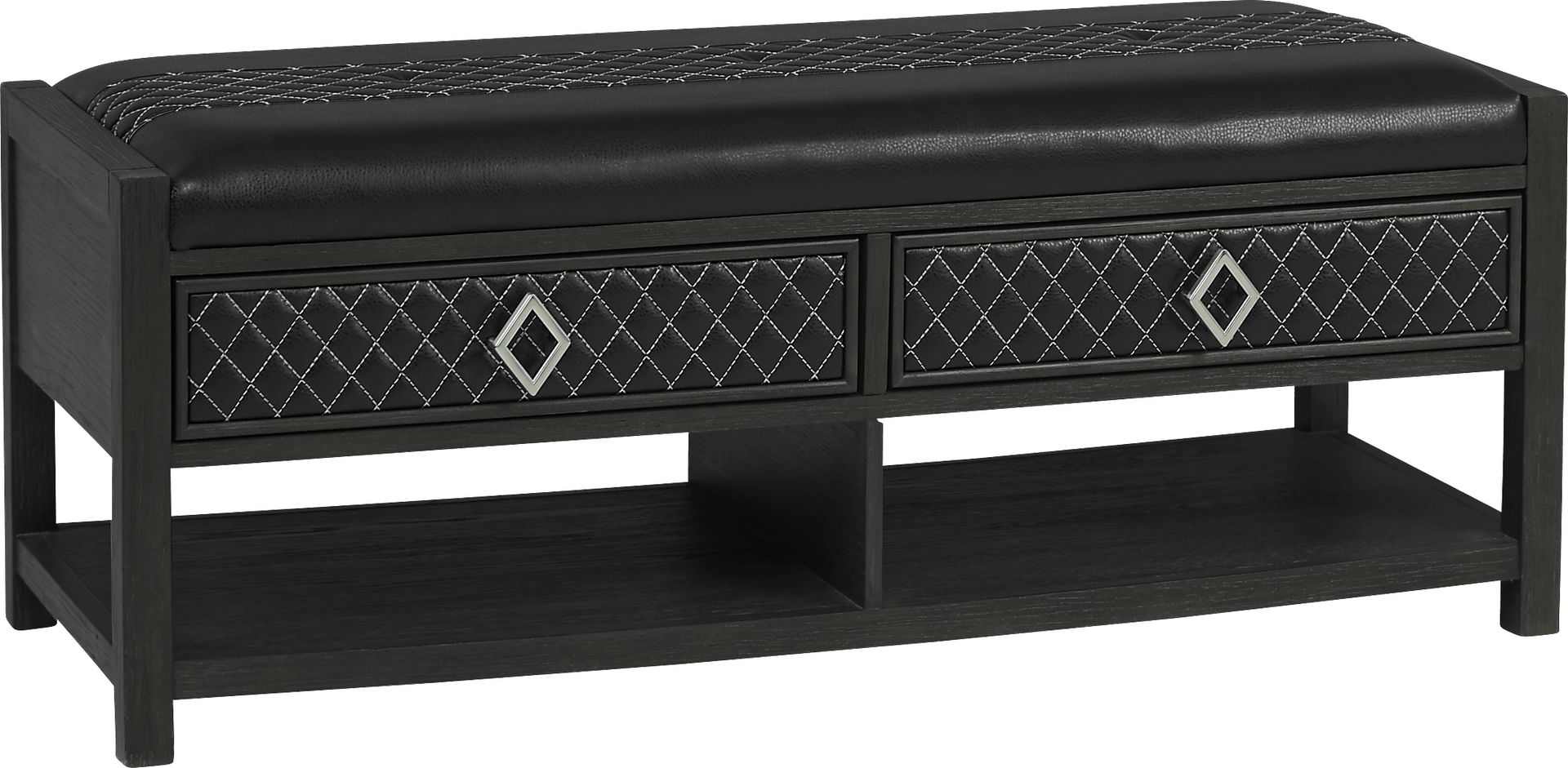 Eric Church Highway To Home Encore Dark Brown Bench - Image 1