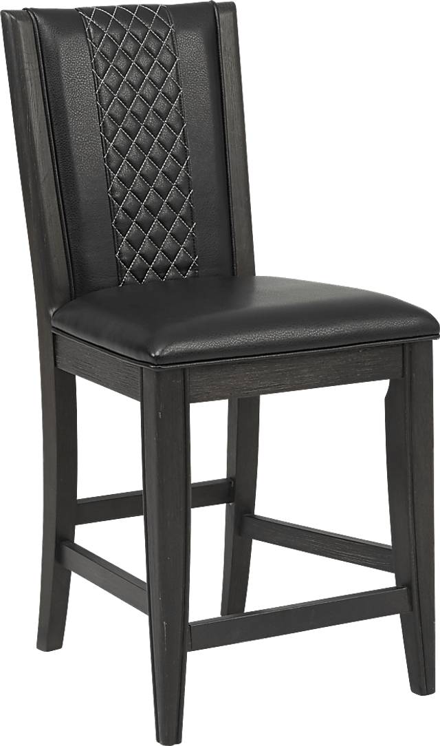 Eric Church Highway To Home Encore Dark Brown Counter Height Stool - Thumbnail - Image 1