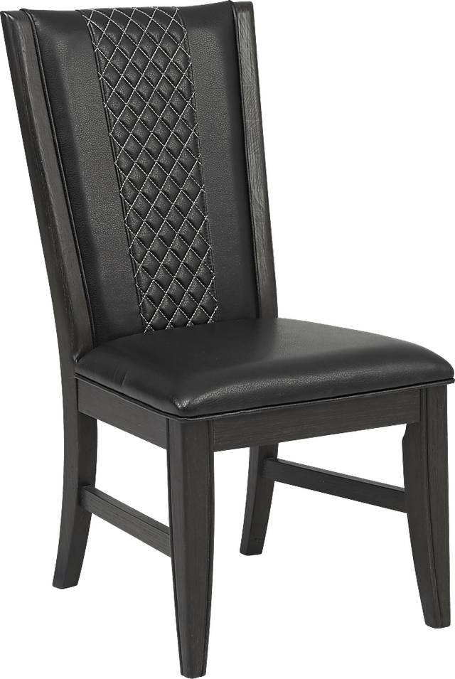 Eric Church Highway To Home Encore Dark Brown Upholstered Side Chair - Thumbnail - Image 1