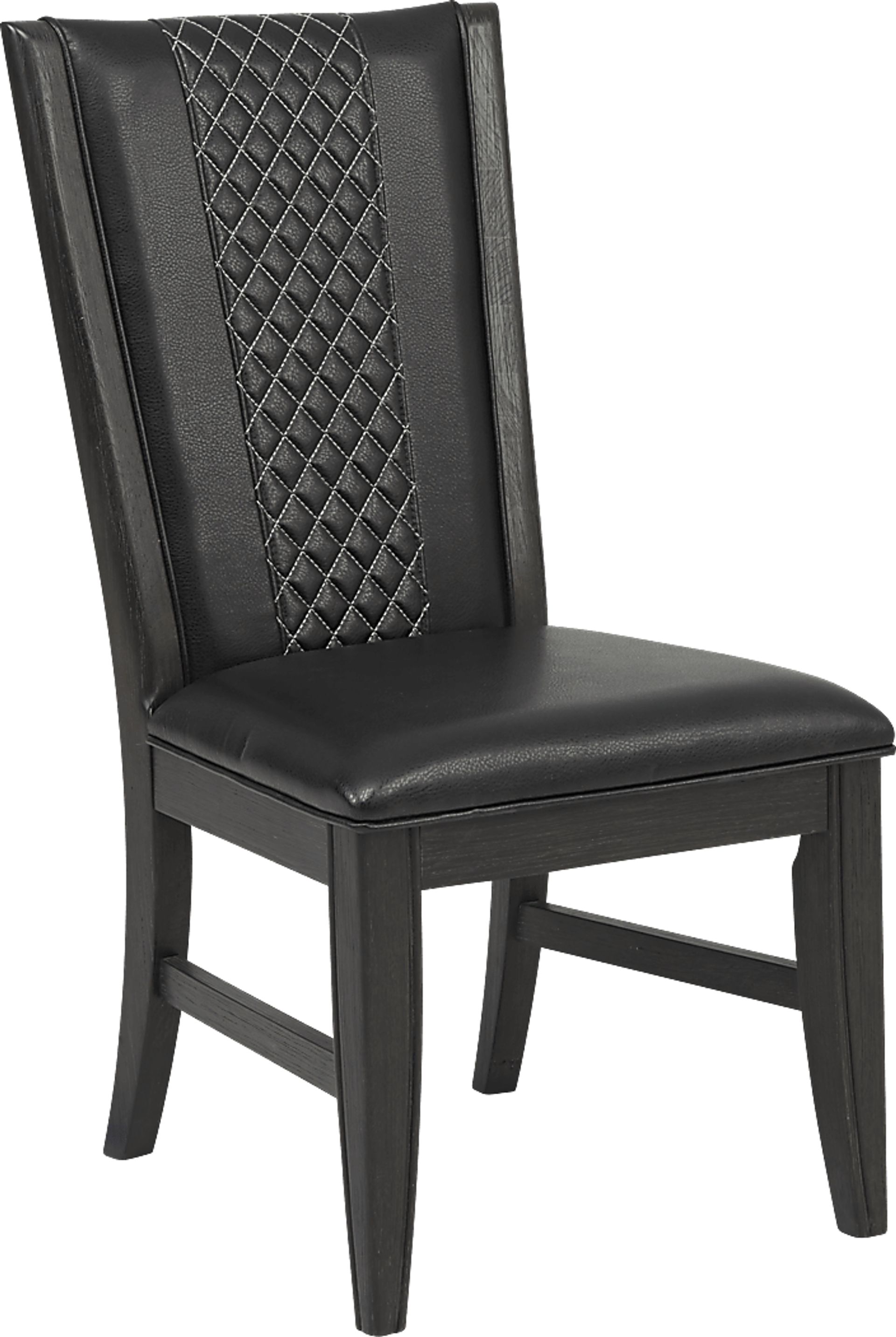 Eric Church Highway To Home Encore Dark Brown Upholstered Side Chair - Image 1