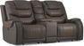 Headliner 8 Pc Leather Dual Power Reclining Living Room Set