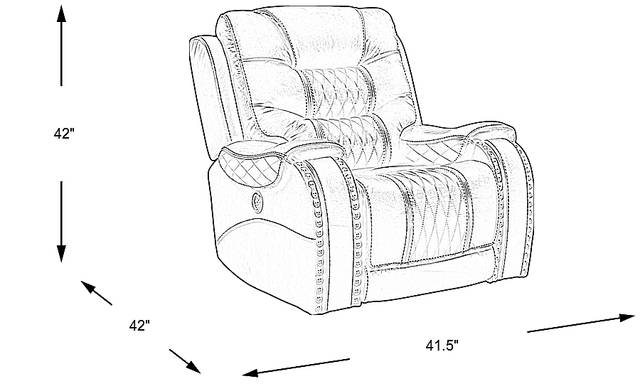 Dimension Image. Please refer to the Dimension Tab on this page for dimension details.
