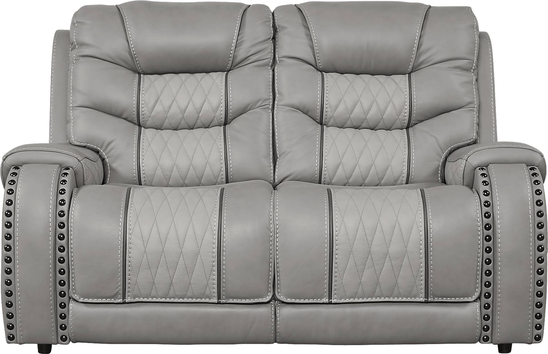 stationary loveseat