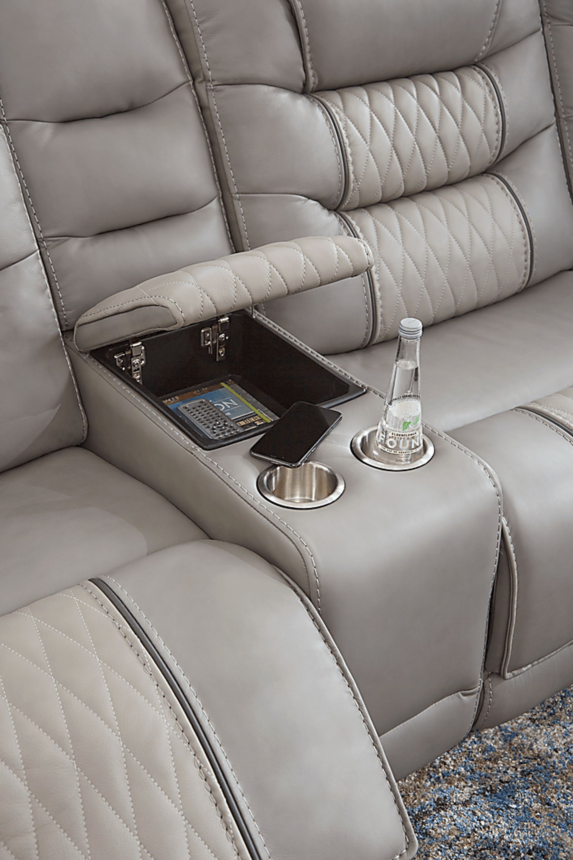 Eric Church Highway To Home Headliner Gray Leather Non-Power