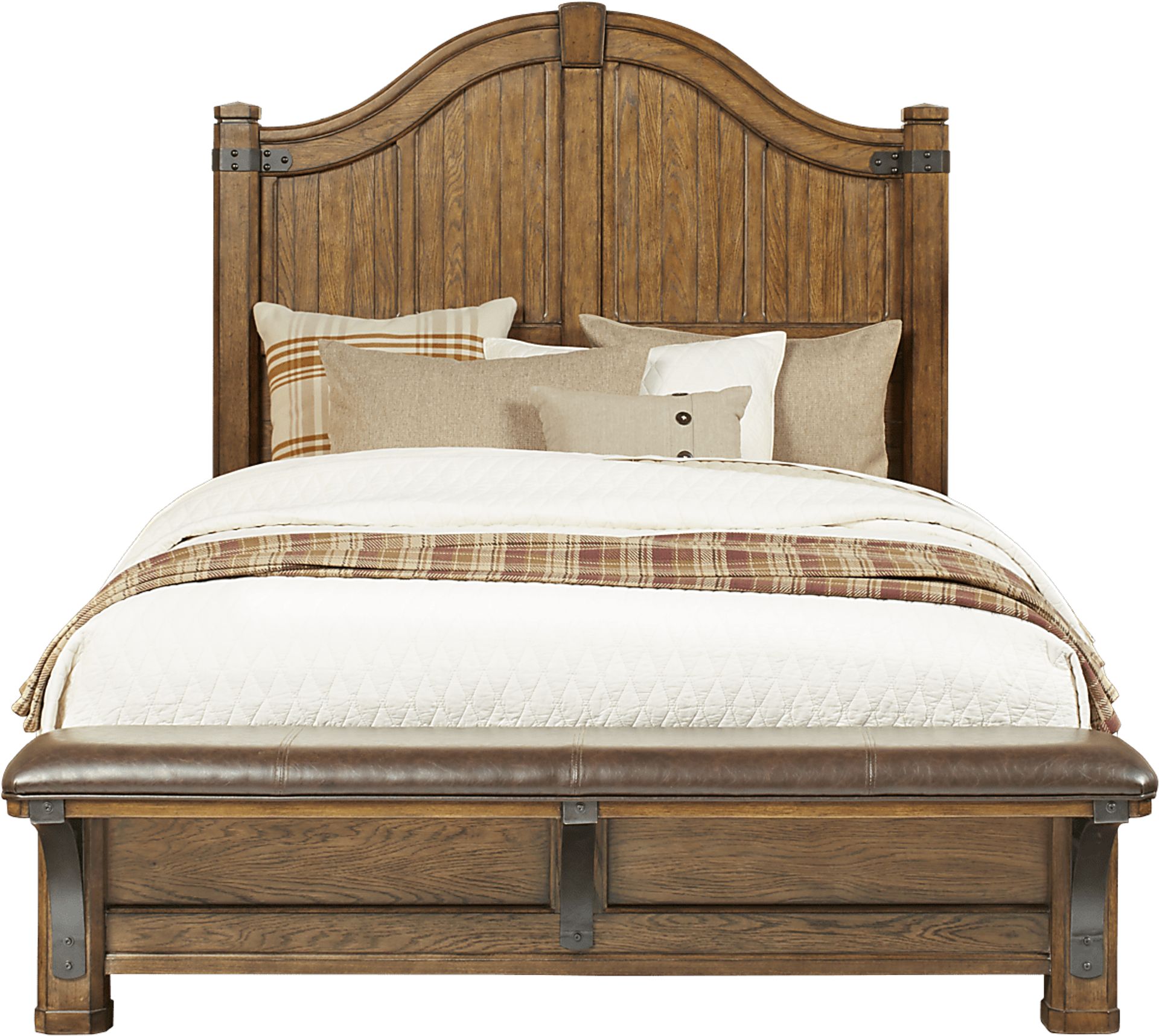 Eric Church Highway To Home Heartland Falls Brown 5 Pc King Panel Bedroom - Image 3