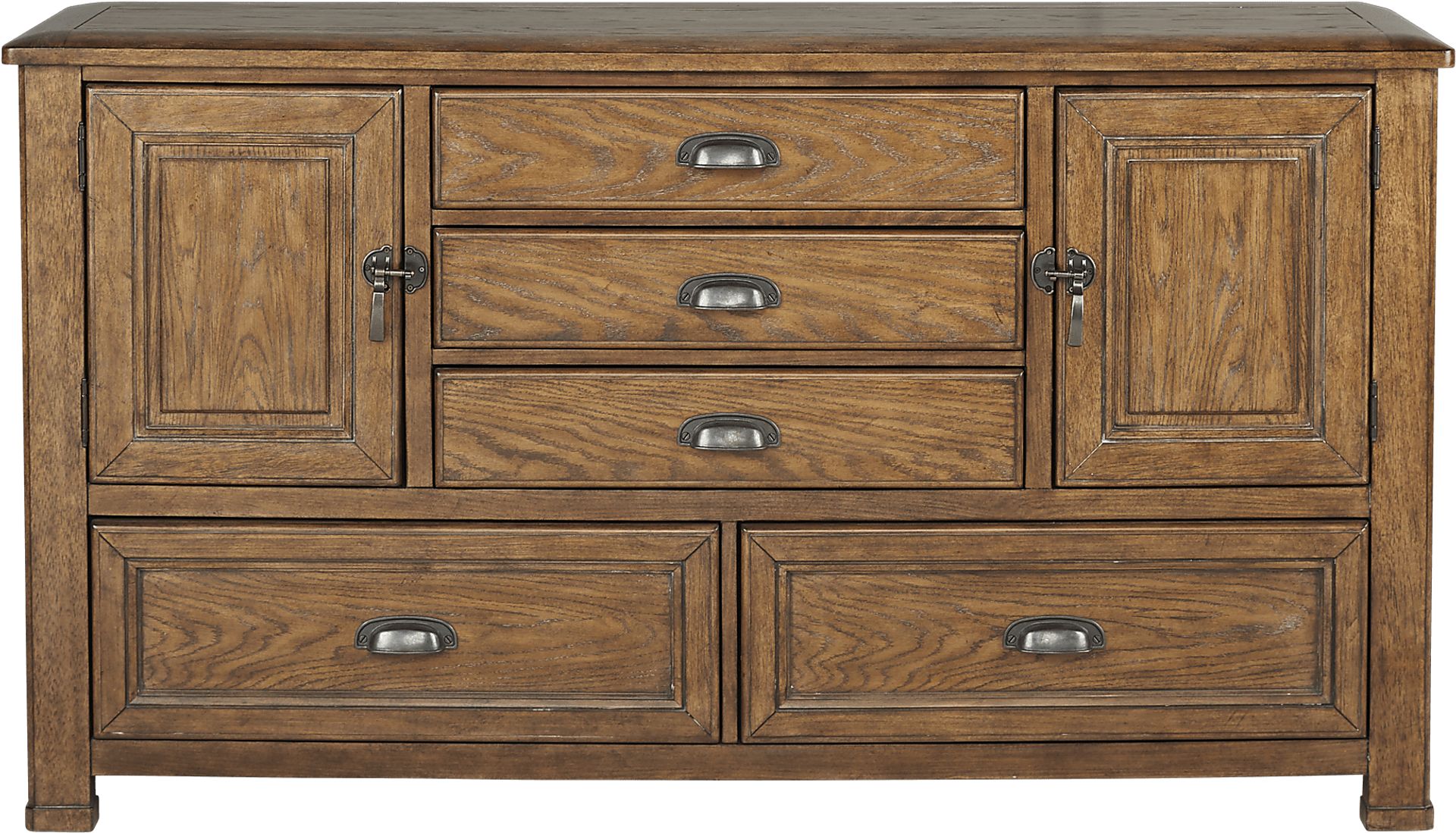 Eric Church Highway To Home Heartland Falls Brown 5 Pc King Panel Bedroom - Image 4