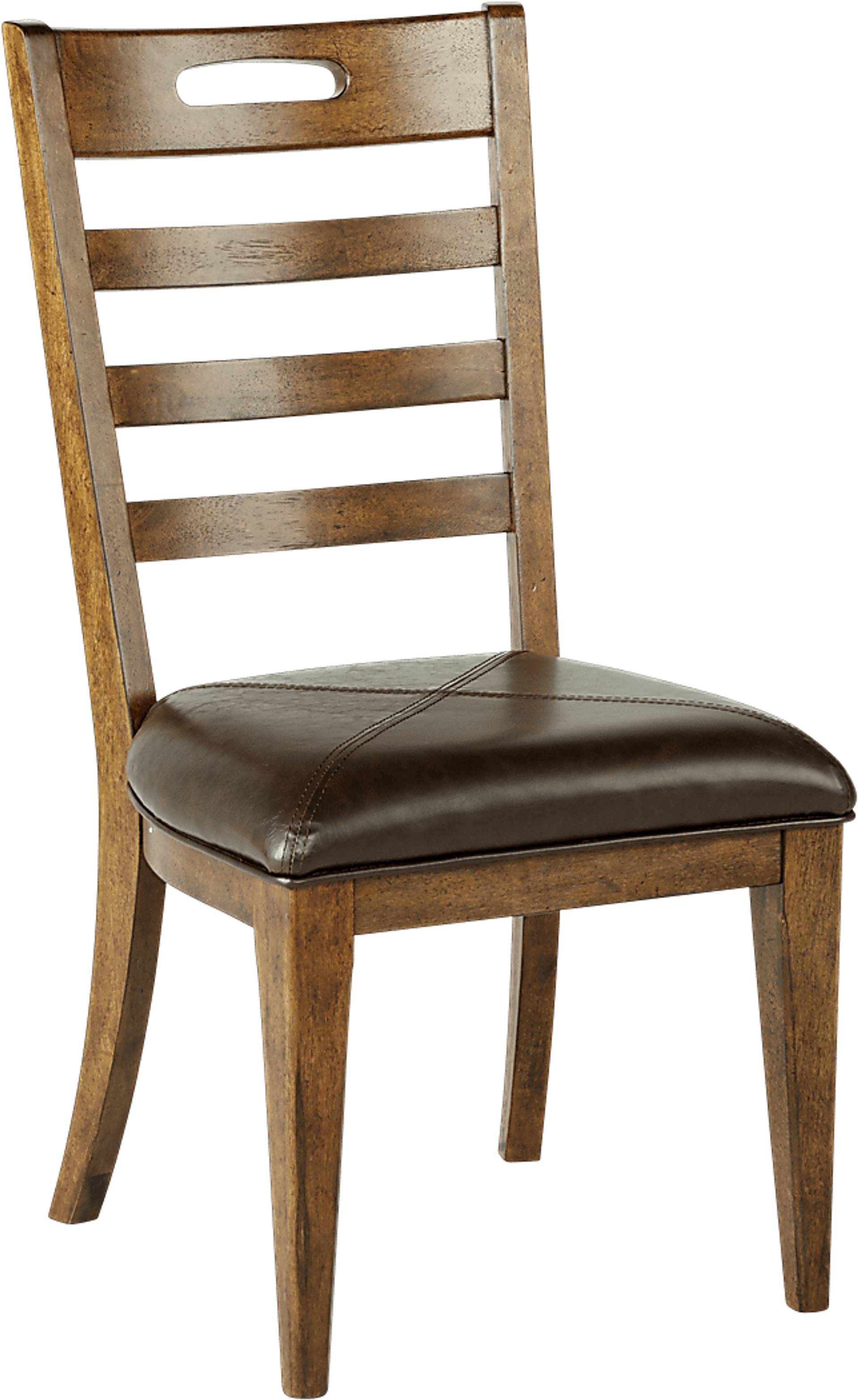 slat back side chair