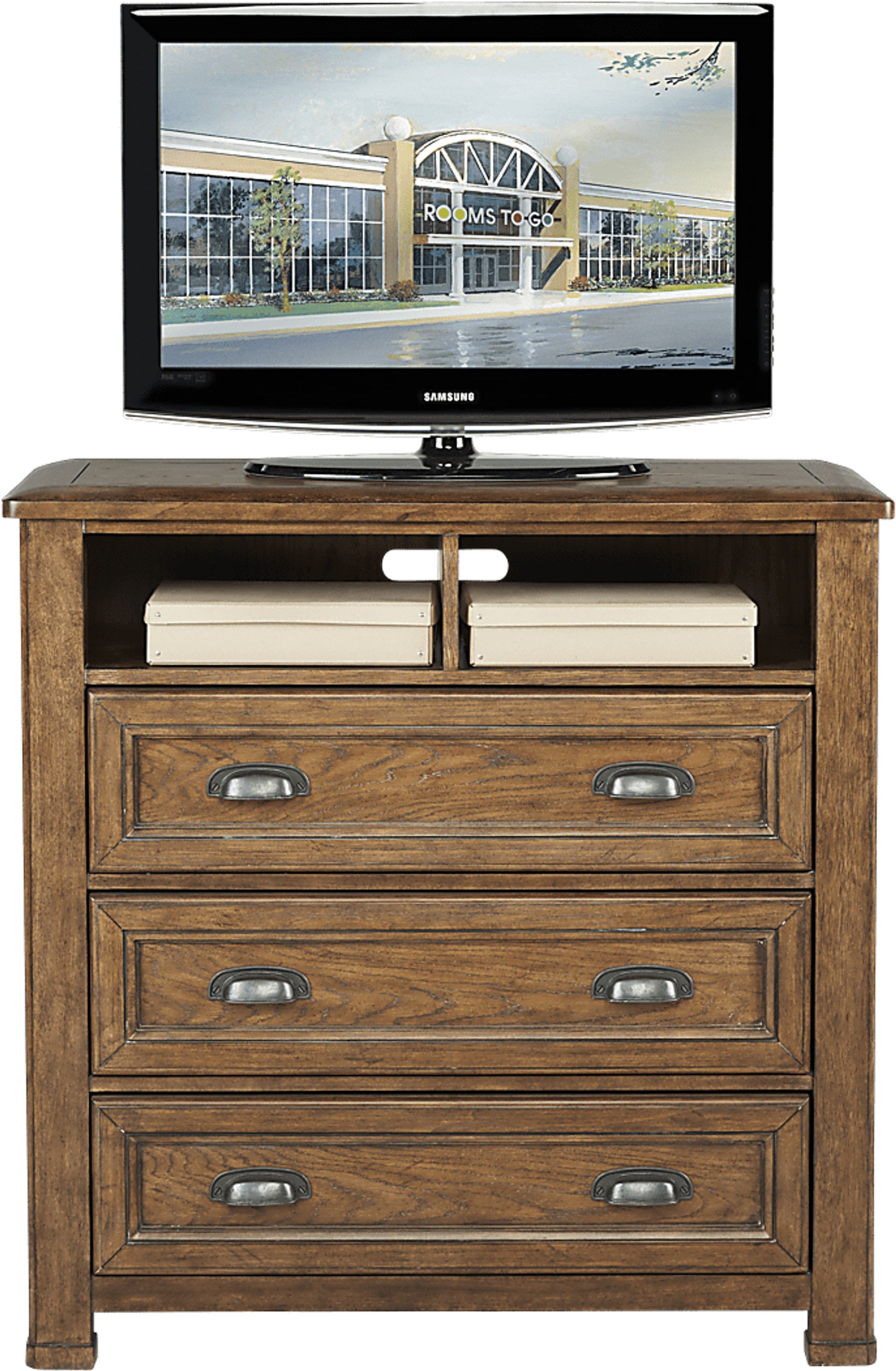 Eric Church Highway To Home Heartland Falls Brown Small Chest - Image 1