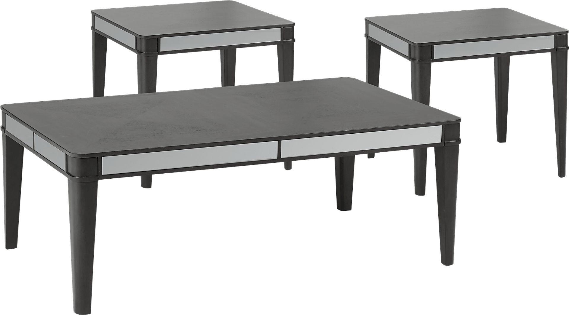 Eric Church Highway To Home Silverton Sound Graphite 3 Pc Table Set - Image 1