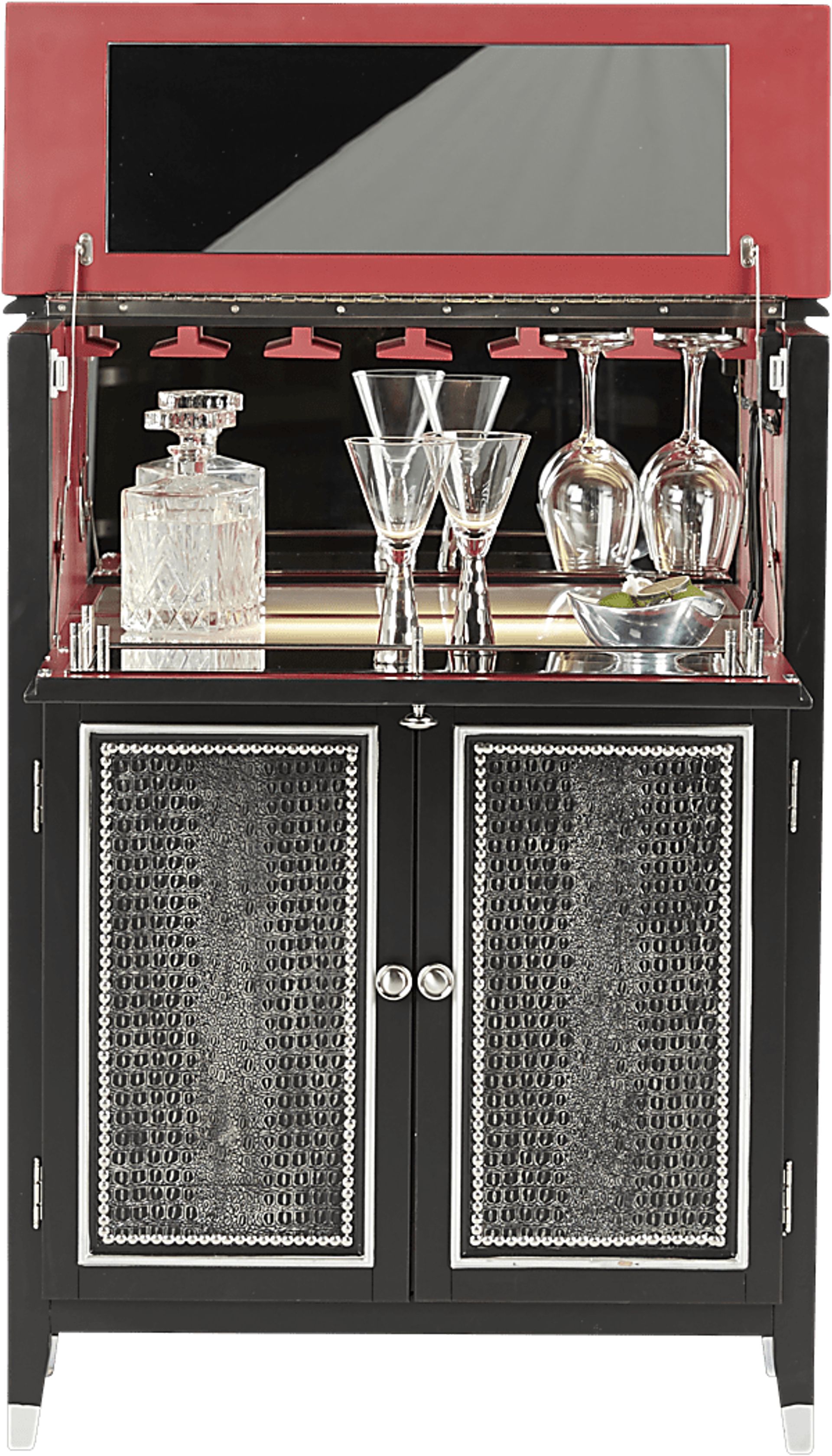 Eric Church Highway To Home Silverton Sound Graphite Wine Cabinet - Image 3