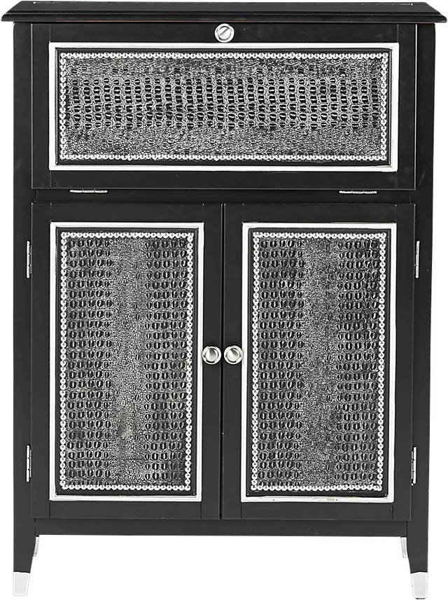 Eric Church Highway To Home Silverton Sound Graphite Wine Cabinet - Thumbnail - Image 1