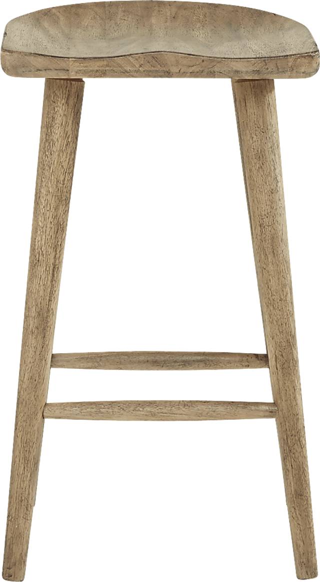Eric Church Highway To Home Tap Room Blonde Wood Barstool - Thumbnail - Image 2