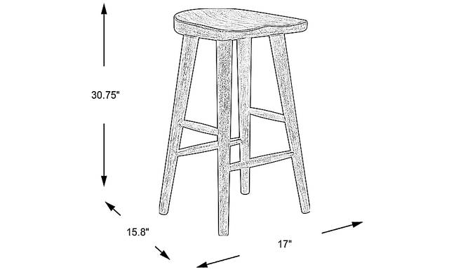 Dimension Image. Please refer to the Dimension Tab on this page for dimension details.