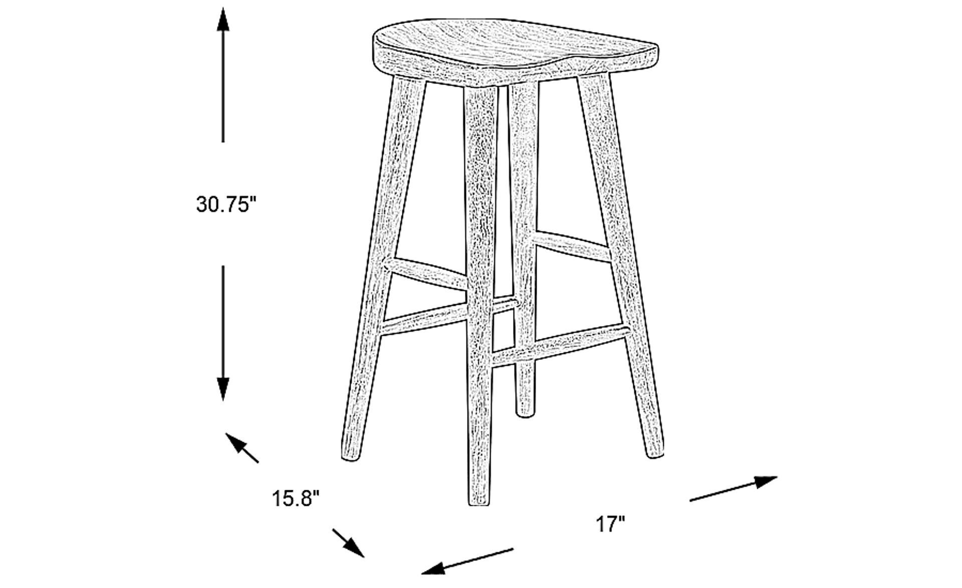 Dimension Image. Please refer to the Dimension Tab on this page for dimension details.