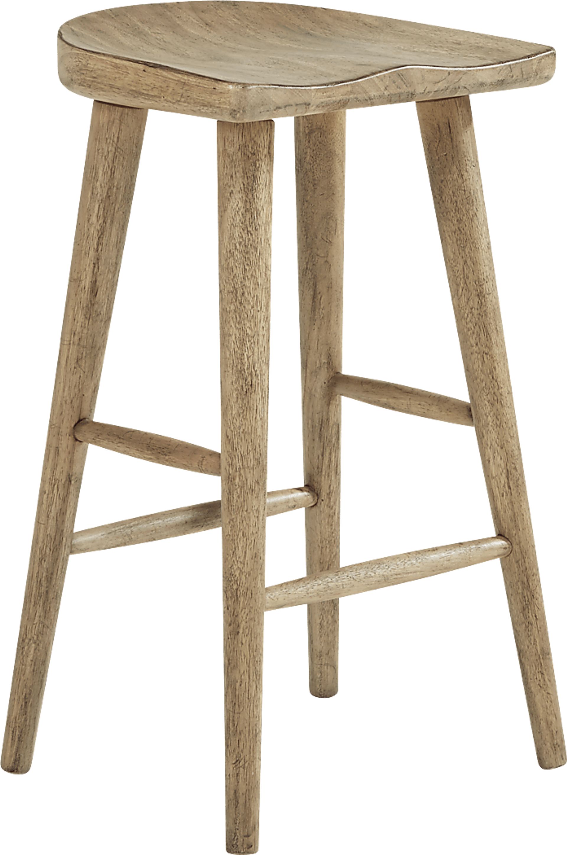 Eric Church Highway To Home Tap Room Blonde Wood Barstool - Image 1