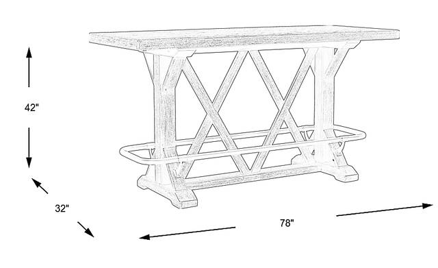 Dimension Image. Please refer to the Dimension Tab on this page for dimension details.